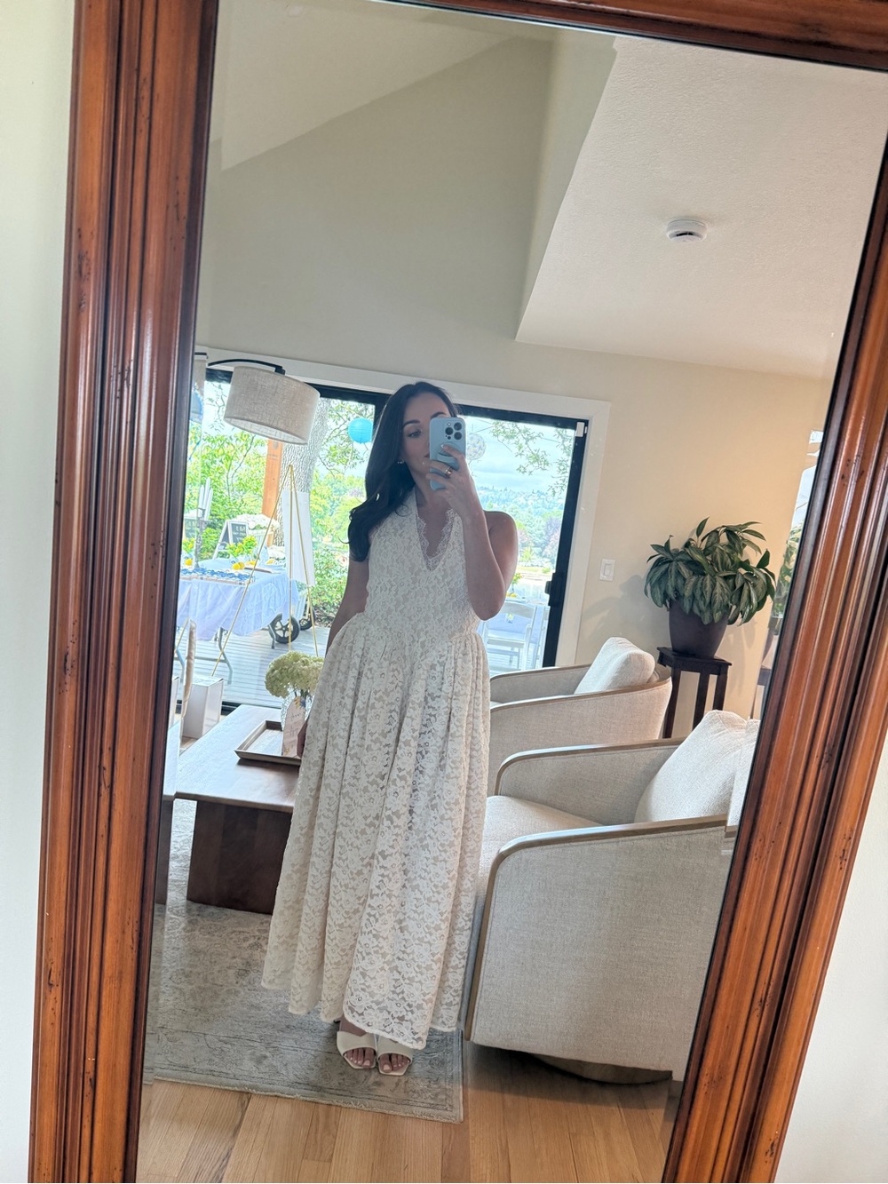 Elliatt Zorya Drop-Waist Plunge Maxi Dress - Picture 4 of 4